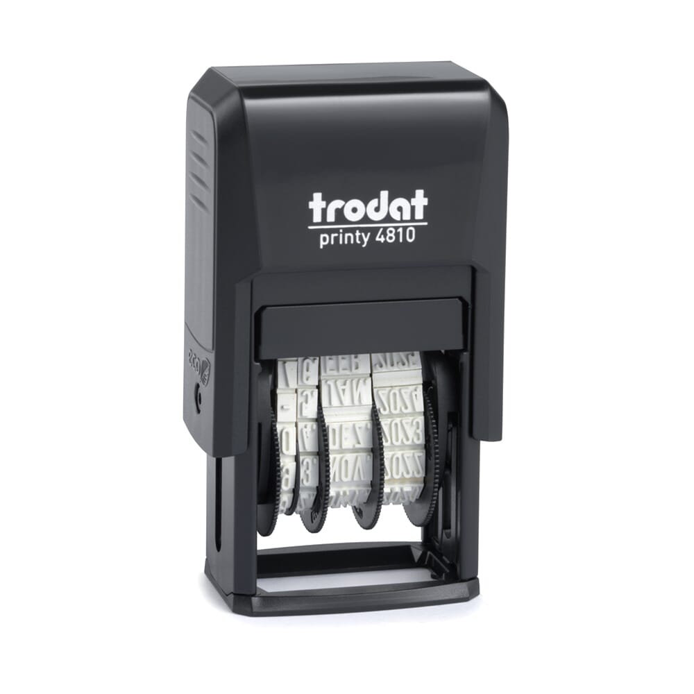 Trodat Printy Classic 4810 (SH 3,8 mm - 20x3,8 mm) Datumstempel
