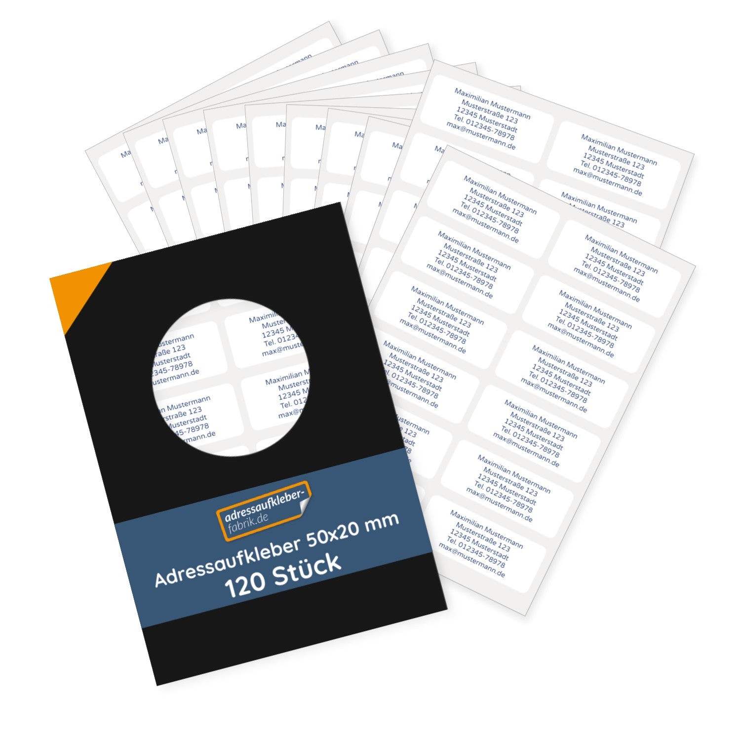 Individuelle Adressetiketten 224 Adressaufkleber Mit Individuellem Text | 4 Bogen Selbstklebend – Perfekt Für Briefe & Pakete! Avery Zweckform Etiketten