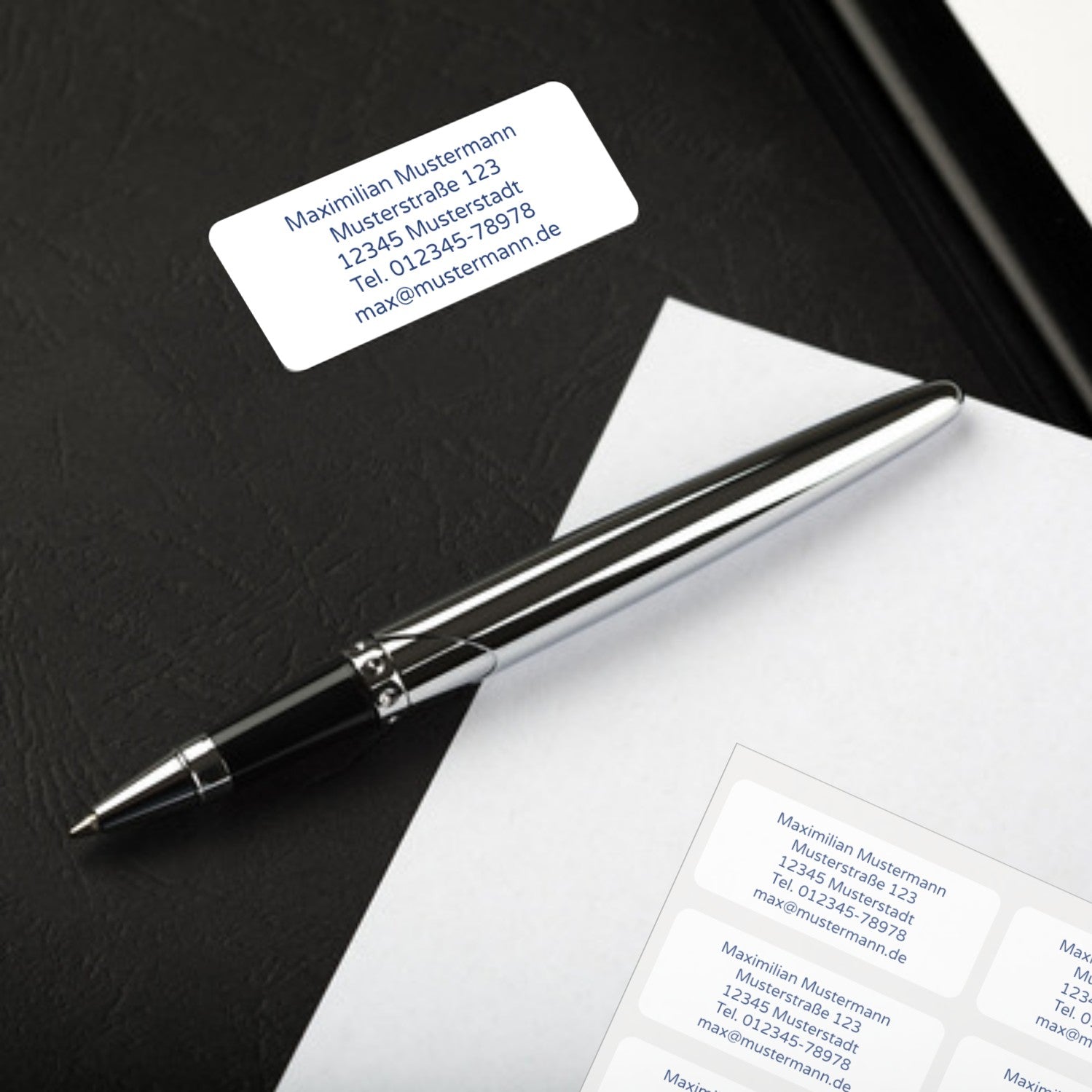 120 Stück Individuelle Adressaufkleber (50x20mm) - adressaufkleber-fabrik.de