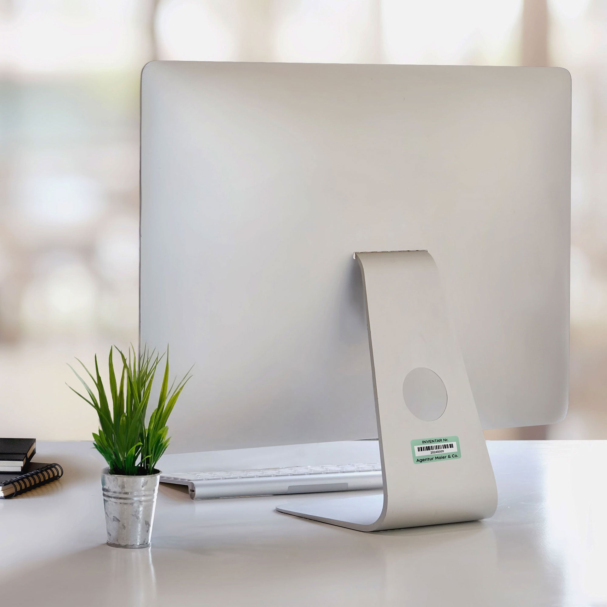 Seriennummern / Inventar Etiketten 100 Stück 48x24 mm mit fortlaufender Nummer - adressaufkleber-fabrik.de