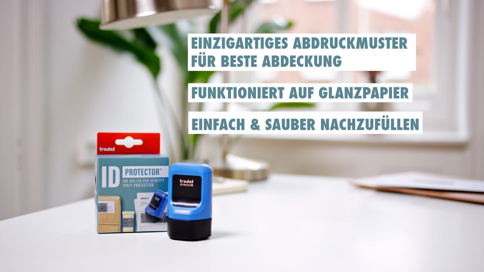 Trodat ID Protector - Datenschutz Rollstempel