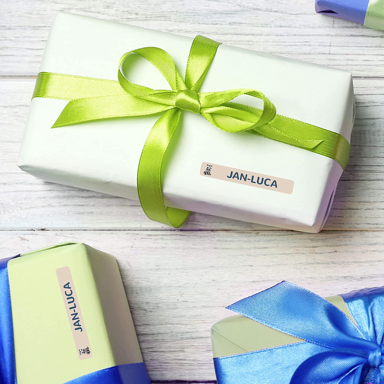 Namensaufkleber für Kinder (Set mit 260 Aufklebern in verschiedenen Größen) - adressaufkleber-fabrik.de