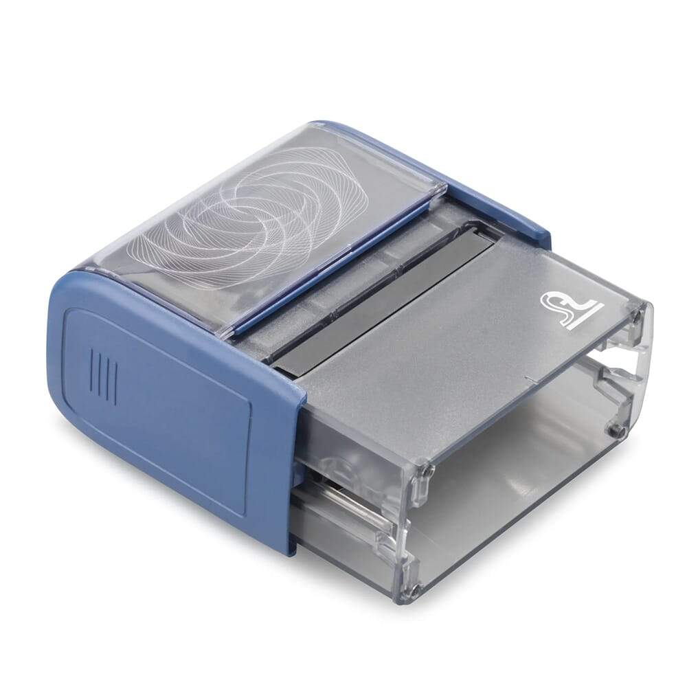 Personalisierter Adressen-Stempel Größe 12 (47x17 mm) - adressaufkleber-fabrik.de