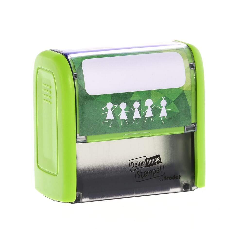 Trodat Deine Dinge Stempel DIY (zum Selbersetzen/ Typo, 37x14 mm) - adressaufkleber-fabrik.de