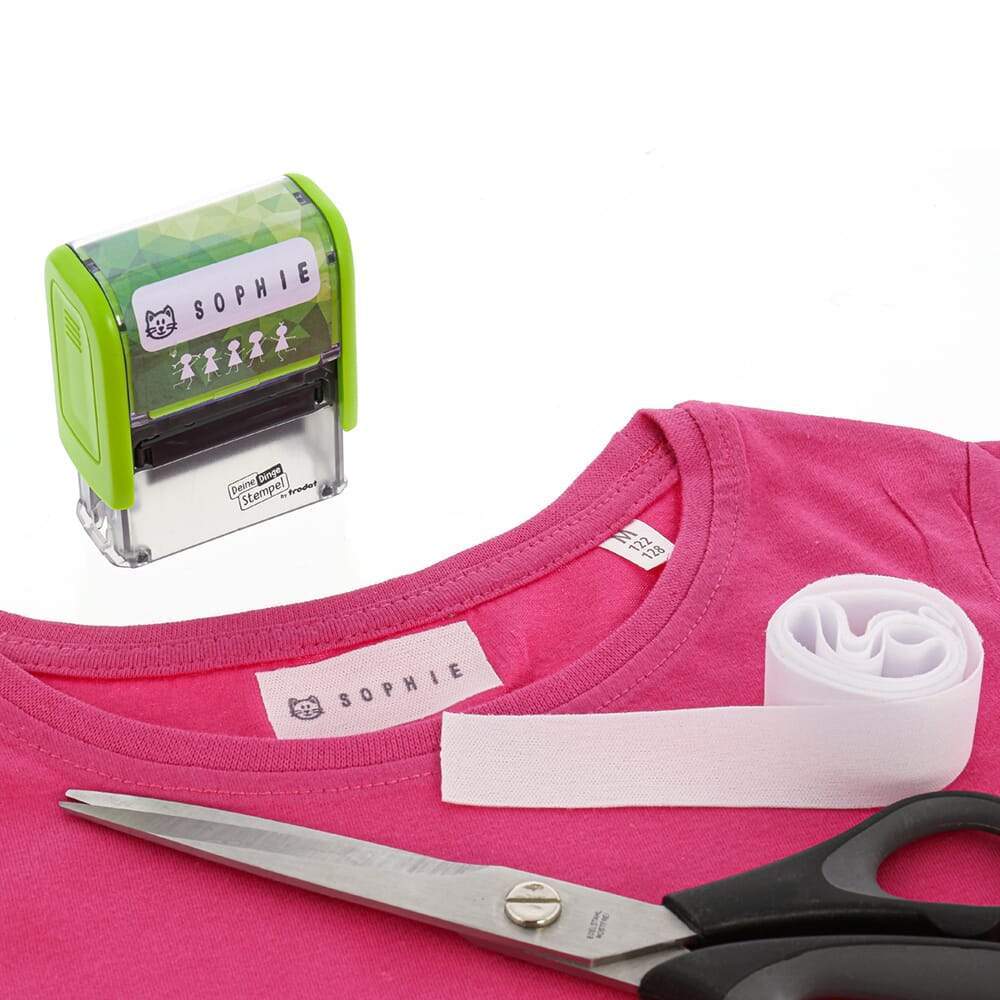 Trodat Deine Dinge Stempel DIY (zum Selbersetzen/ Typo, 37x14 mm) - adressaufkleber-fabrik.de