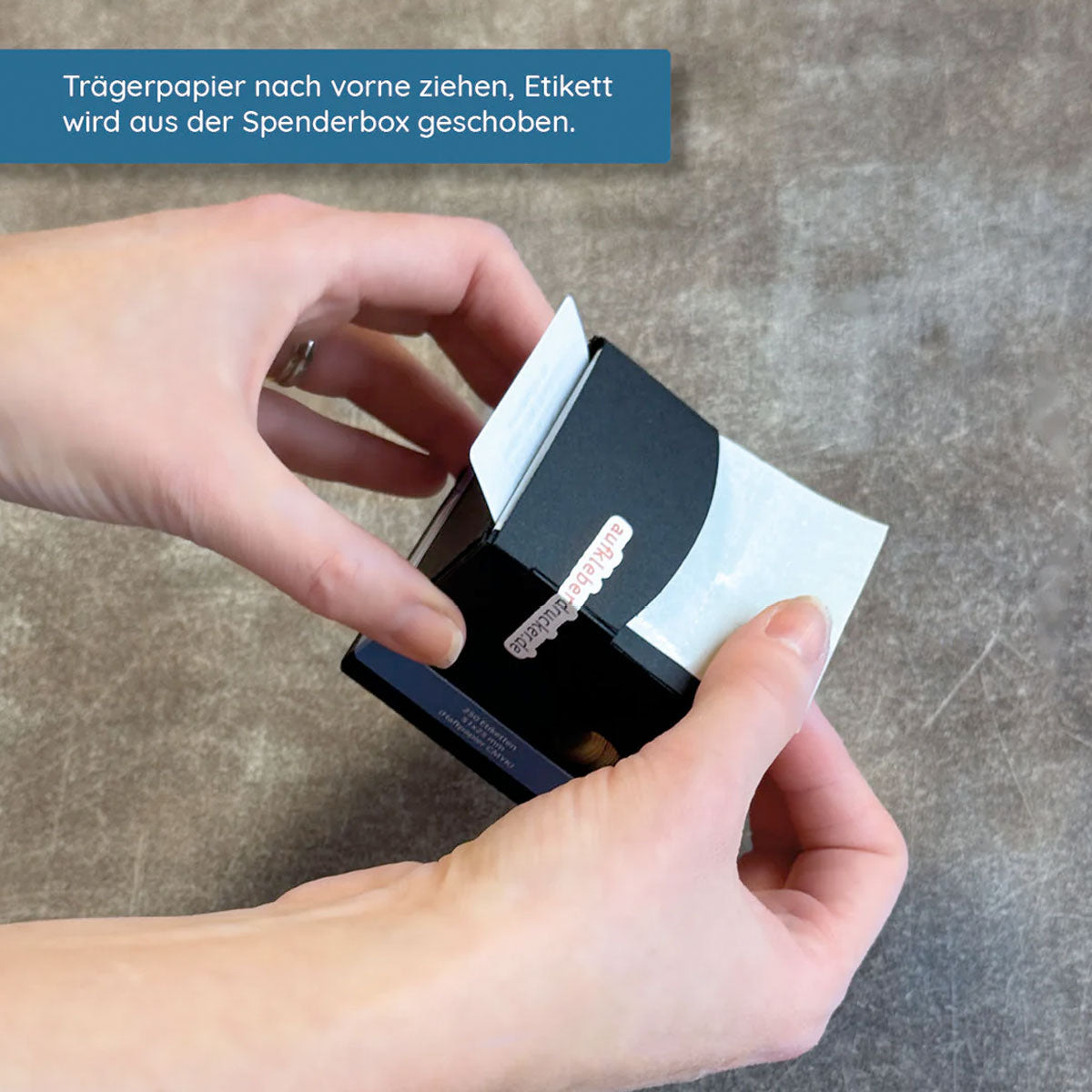 Adressaufkleber 51x25 mm – 250 Stück auf Rolle, selbstklebende Etiketten