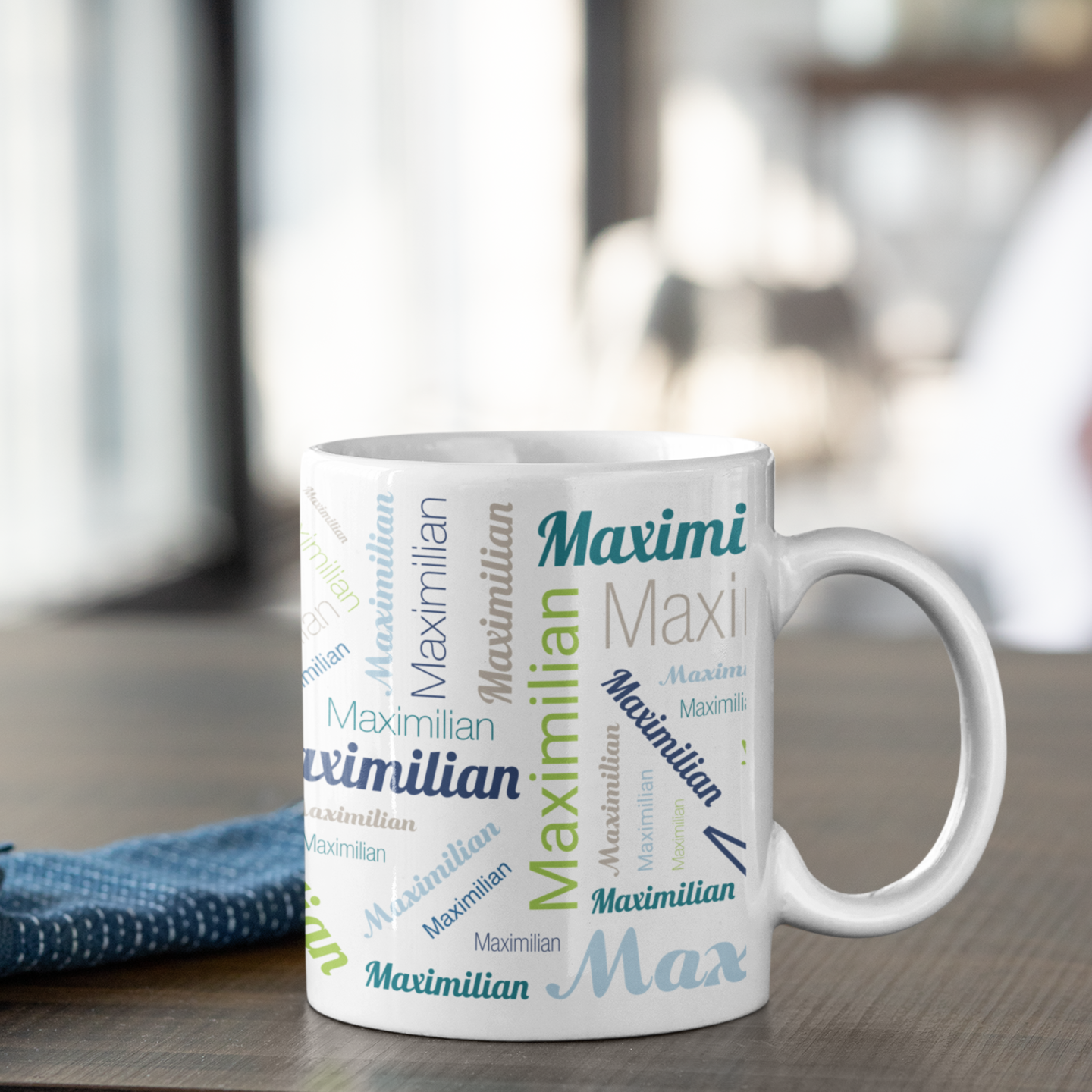Keramiktasse mit Namen / Namenstasse - adressaufkleber-fabrik.de
