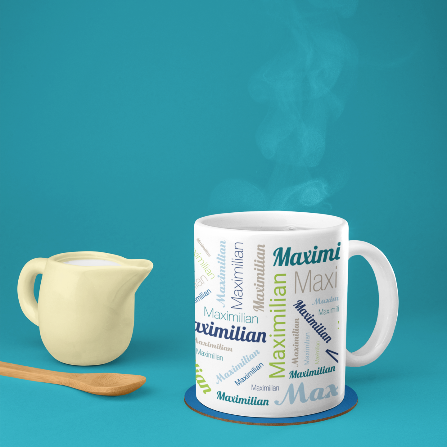 Keramiktasse mit Namen / Namenstasse - adressaufkleber-fabrik.de