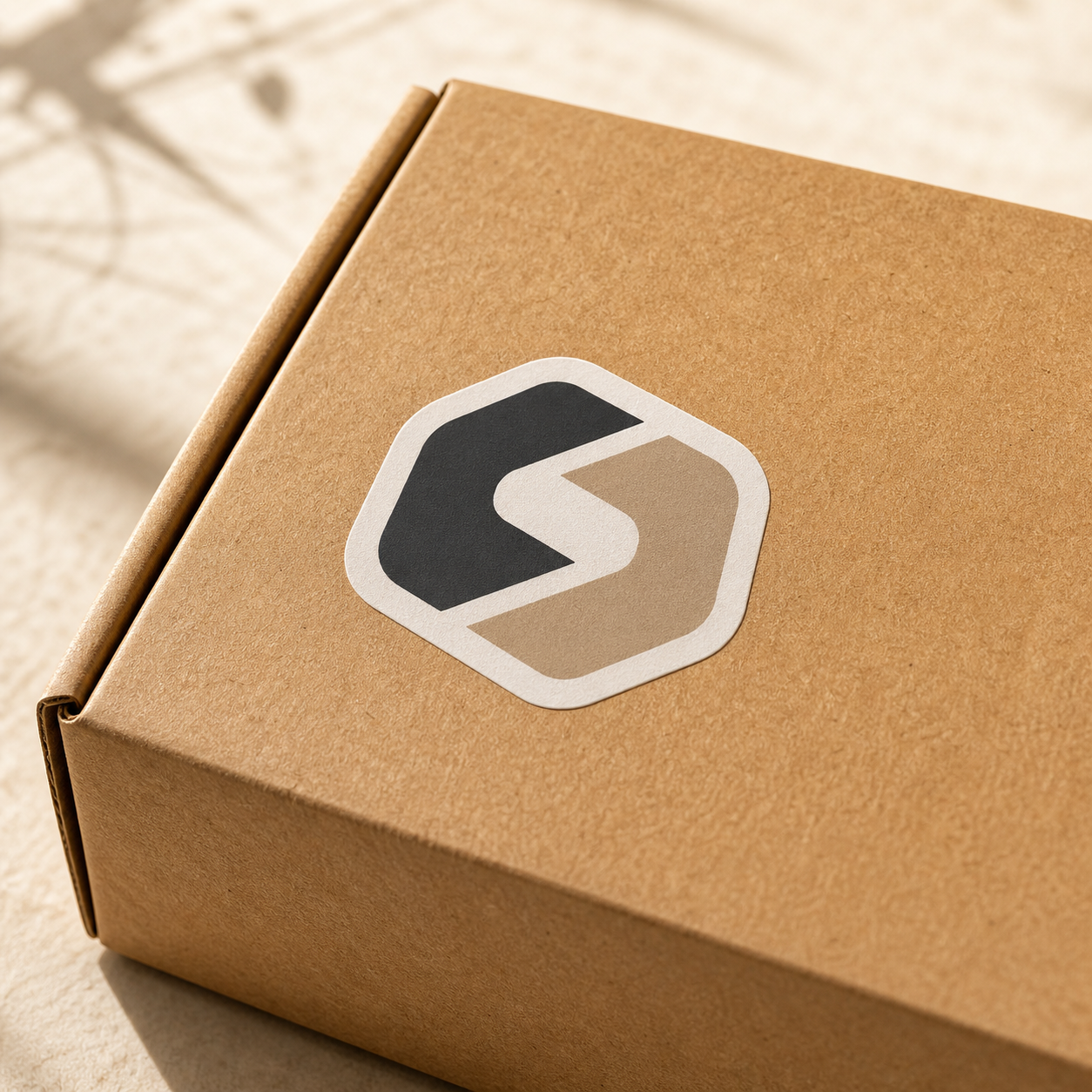 Logo Sticker 10x10 cm Matt (Standard Material Orafol 3164)