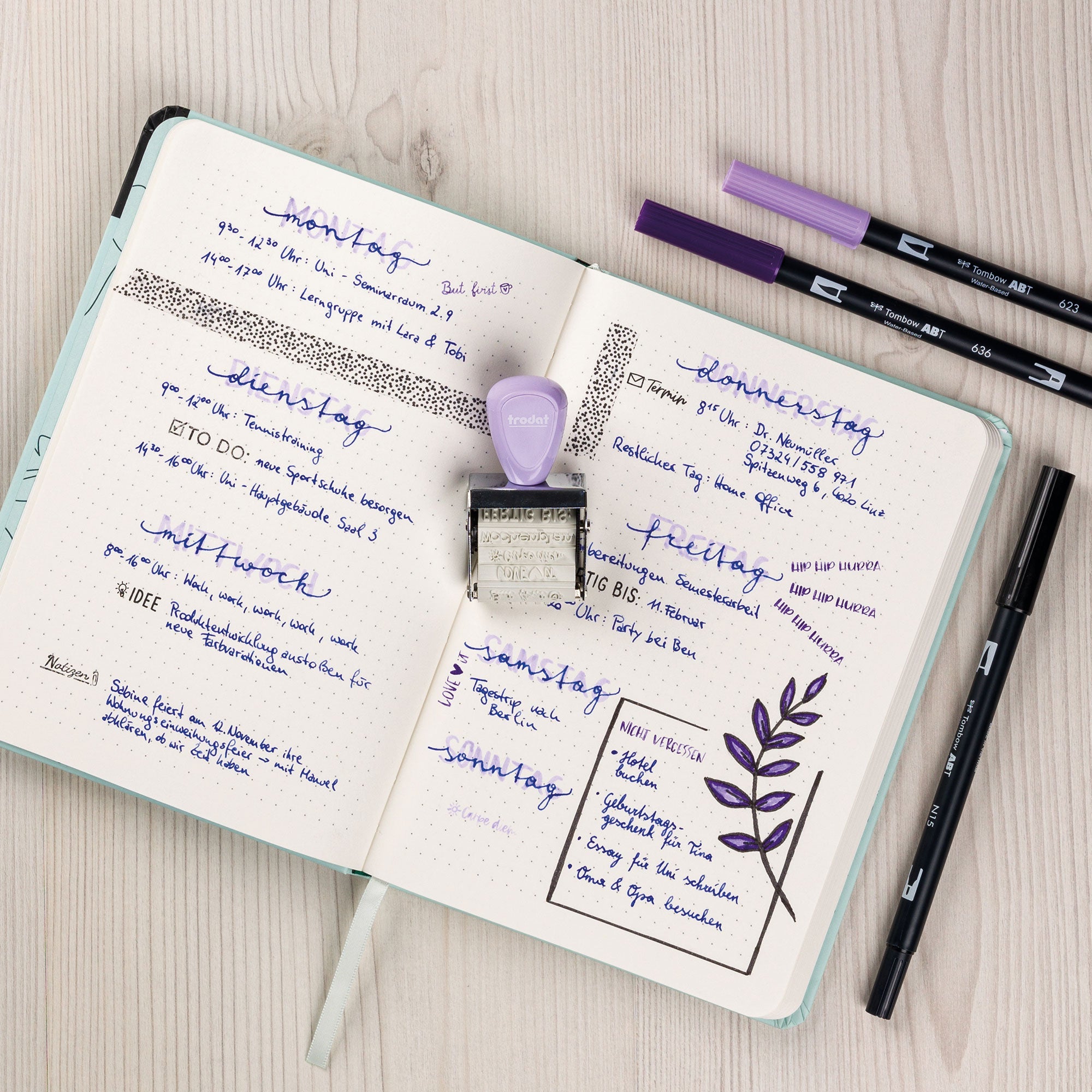 TRODAT Creative Mini Stempel - kinder-druckerei.de