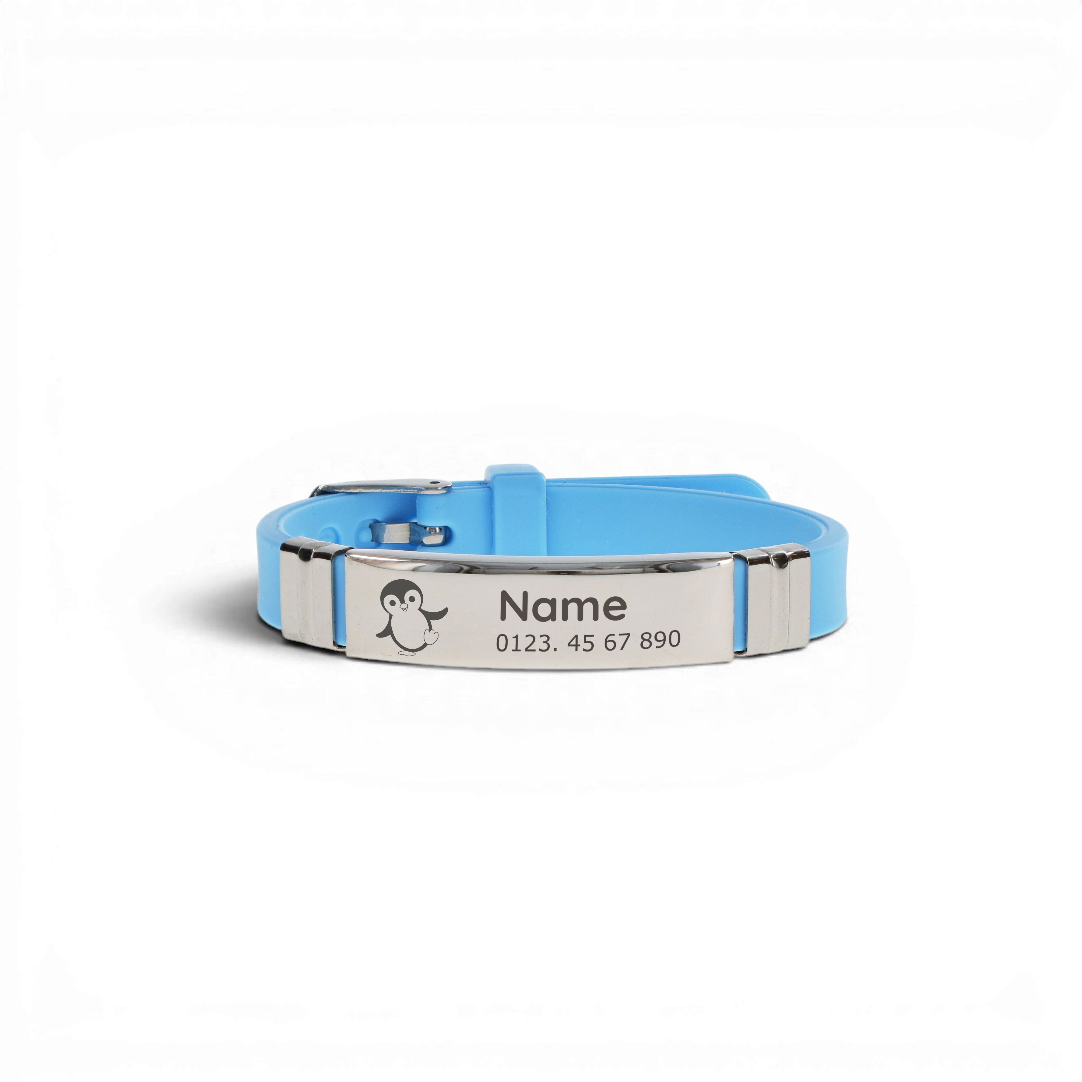 SOS-Armband für Kinder und Senioren / Kinderarmband in 4 Farben