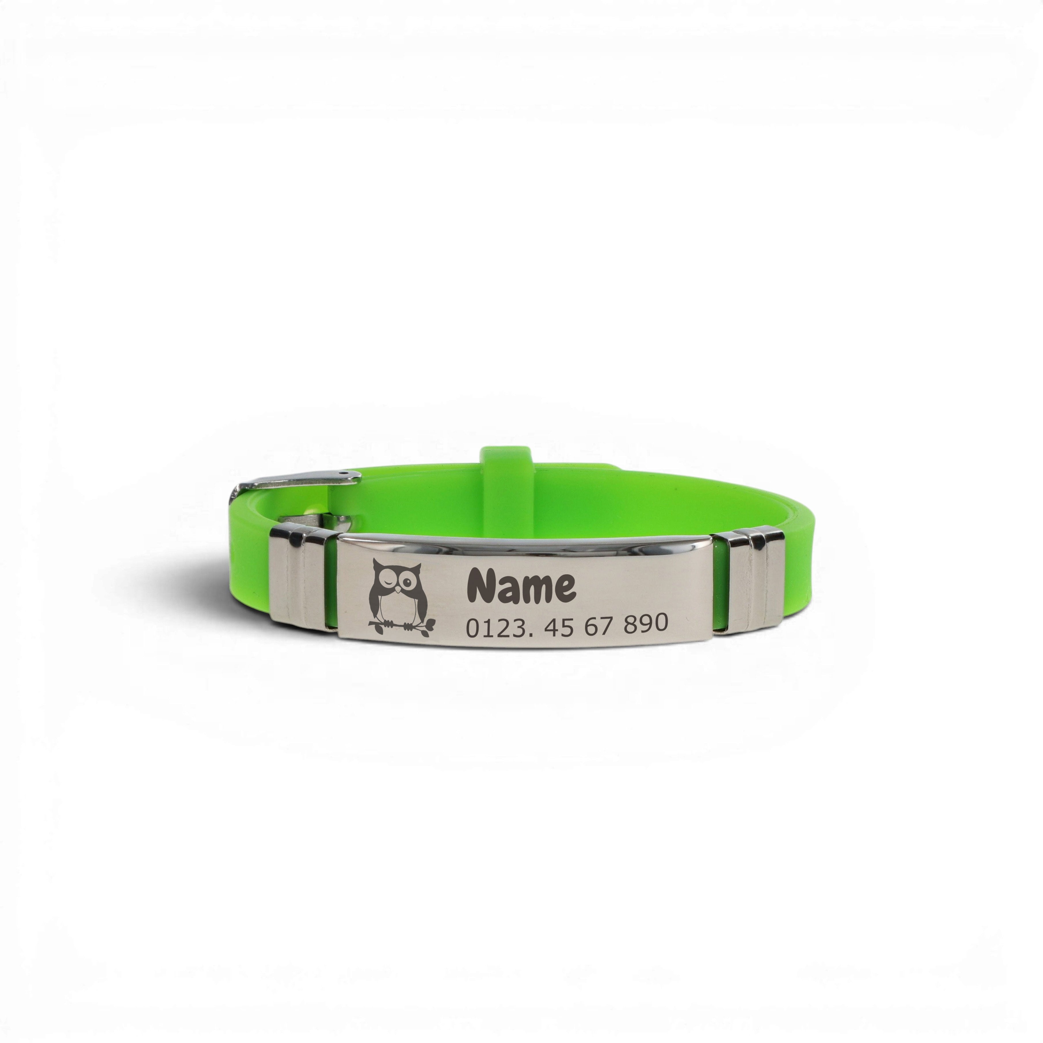 SOS-Armband für Kinder und Senioren / Kinderarmband in 4 Farben