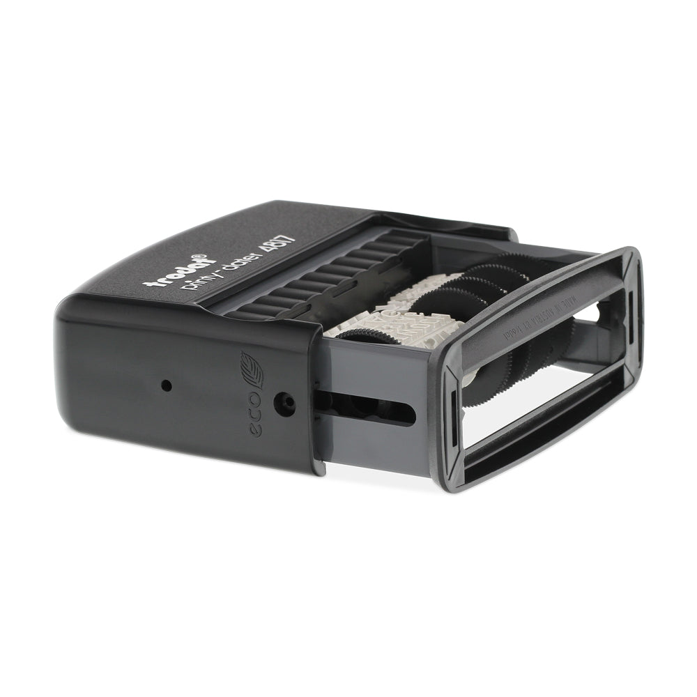 Trodat Printy 4817 Dater (47x3,8 mm) Datumstempel mit Lagertexten